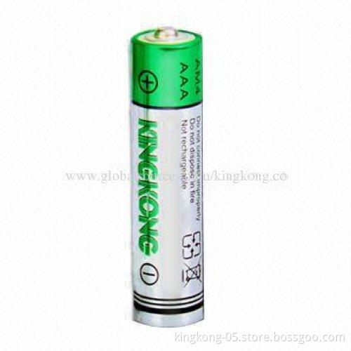 Alkaline Battery with 1.5V Voltage, No Mercury and Cadmium